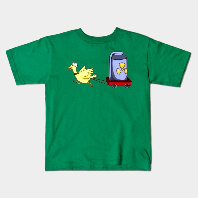 Stewart the Duck Kids T-Shirt by ChePanArt